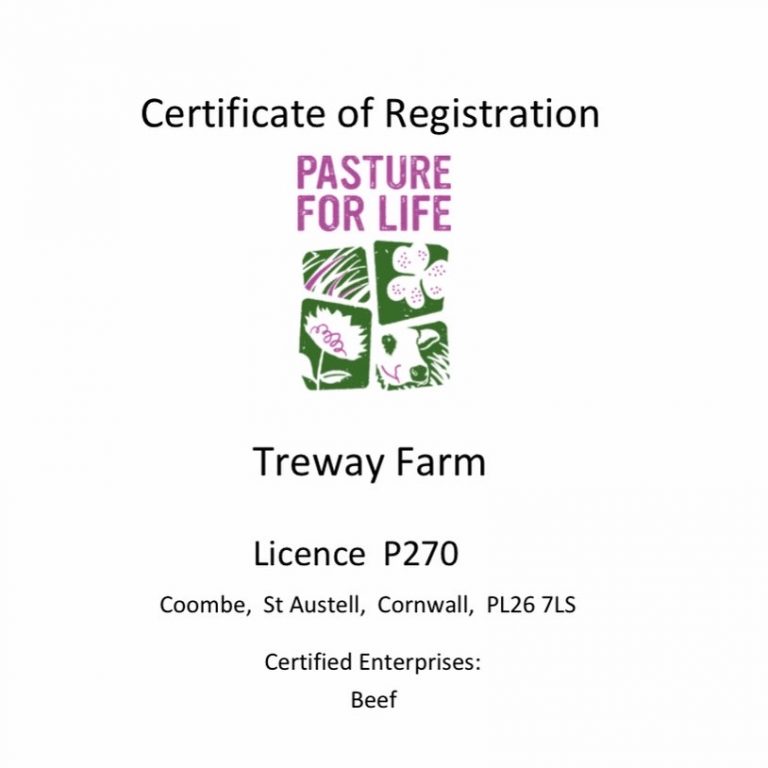 Pasture For life certified farm