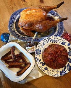 Roast Christmas Turkey and Trimmings